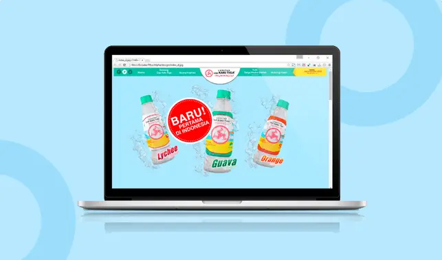 Cap Kaki Tiga – P3D Microsite