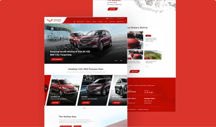 Wuling — Website Revamp